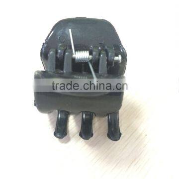Factory Price Basic Black Plastic Mini Hair Claw Clip photo-4