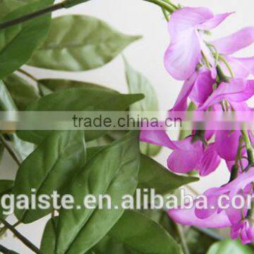 Deluxe Silk Wisteria Hanging Vine Fake Flower Ornament photo-4