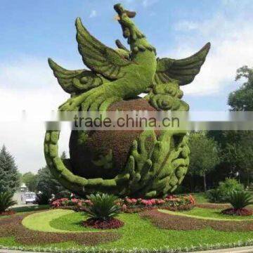 Highly Decorative New Design Artificial Grass Animal Topiary in Wholesale photo-2