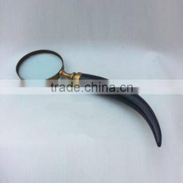 2016 brass antique magnifing glass