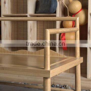 Chinese Style Bamboo Single Chair With Unique Design photo-3