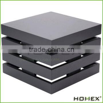 Bamboo Square Crate Riser Slated Storage Box Homex BSCI/Factory photo-4