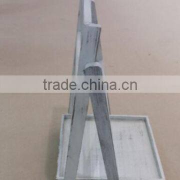 Outdoor Plant Stand Flower Garden Pot Display Wooden Shelf Planters photo-4