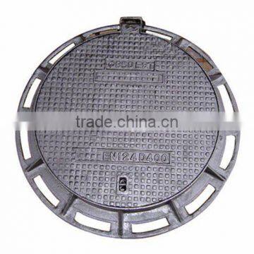 Round square Ductile iron cast iron manhole cover and frame grating EN124 B125 C250 D400