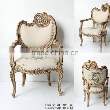 MD-1407-01 Leading Antique Furniture Pair Chair for Home and Hotel Decor photo-5