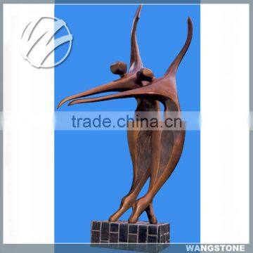 Life Size Dancing Girl Bronze Sculpture photo-3