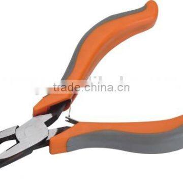 European type double color PVC dipped handle mini long nose pliers