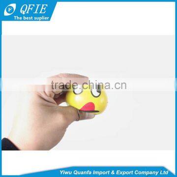 High Quality 5cm Soft Foam PU Emoji Anti Stress Ball for Promotional Toys photo-2