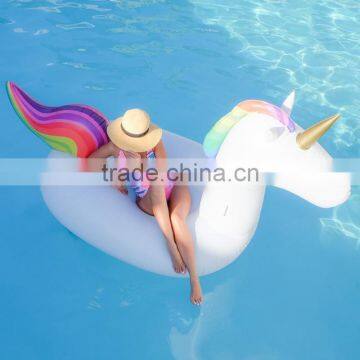 Leisure Giant Inflatable Unicorn Pool Float Large Outdoor Swimming Pool Floatie Lounge Toy for Adults & Kids photo-4