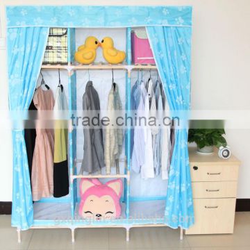 wholesale easy clean eco-friendly cheap cartoon wardrobe