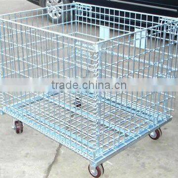 Storage cage for warehouse