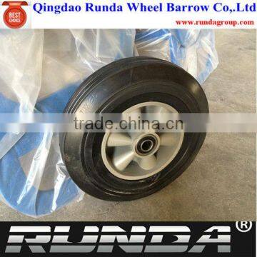 solid rubber wheels