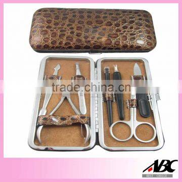 Elegant Design 7pcs Stainless Steel Manicure Pedicure