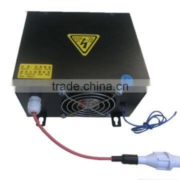 black 40-50w co2 laser power supply for mini 4030 machine