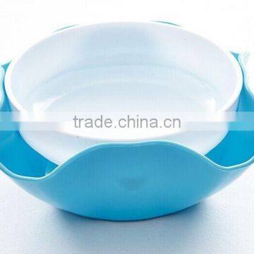 Multifunction 2 in 1 Plastic Double Dish photo-4