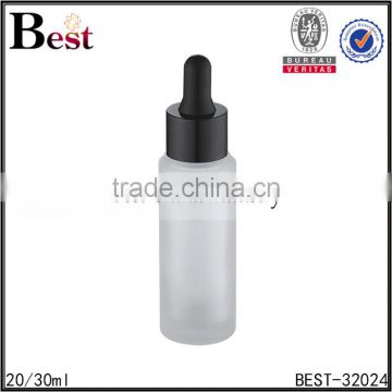 frosted glass dropper bottle 30ml cosmetic oil 30ml glass bottle with dropper