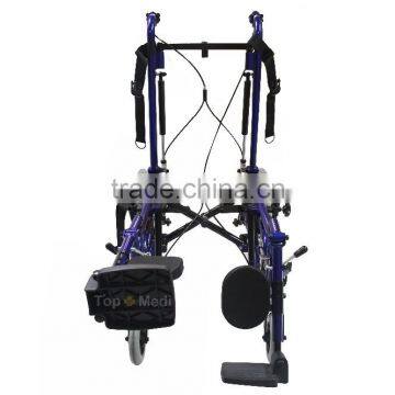 Hot Sale Aluminum Multi-purpose Wheelchair for Handicapped photo-3