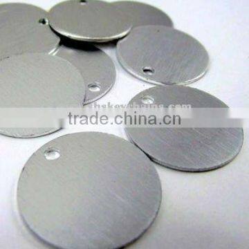 Stainless Steel Round Dog Tag photo-1