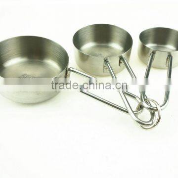 42146 3 Pcs Stainless Steel Nesting Measuring Cups and Spoons Set photo-2
