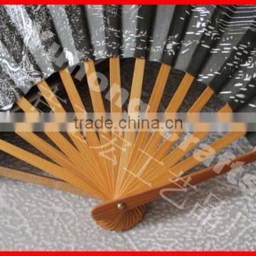 2015 Chinese Personalized Bamboo Silk Fan photo-3