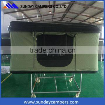China 4x4 accessories hiking and camping equipment fiberglass car roof top tent