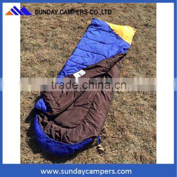 Lightweight portable best heated plush sleeping bag with low price