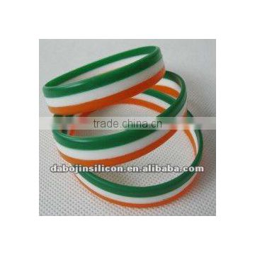 Ireland flag silicone bracelet