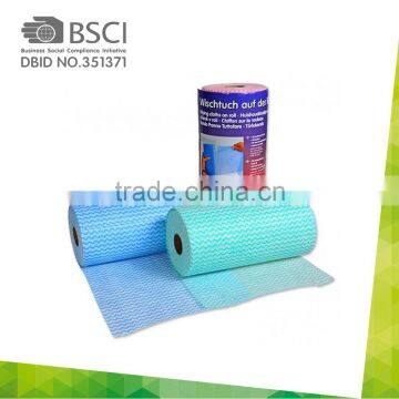 China Manufacturer in Guangzhou , Over 13 Years Factory Multi-purpose Spunlaced Clothing Wipe photo-5
