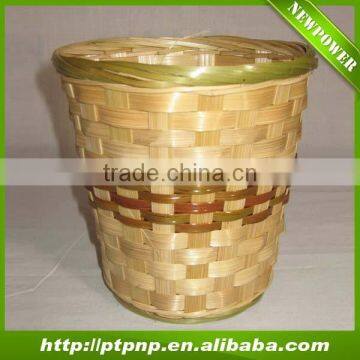 2014 Wholesale hot Cheap Handmade bamboo flower Basket