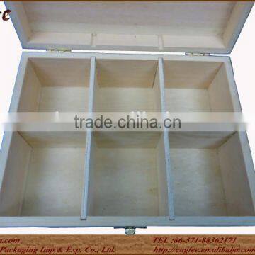 Chinese Nature Wooden Coffee and Tea Packaging Gift Boxes