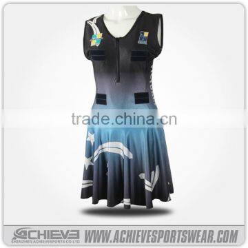 Custom Cheap Netball Bib Dresses With Underwear photo-2