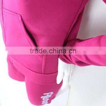 Fleece Pullover Tracksuit Women Clothes 2pcs Stocks photo-5