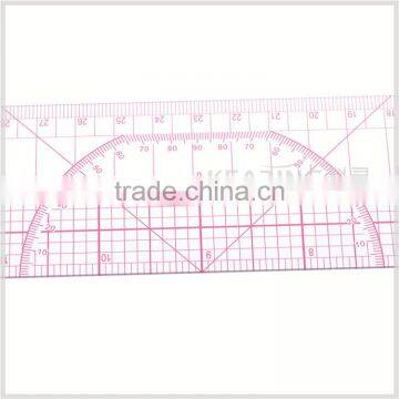 Kearing Pattern Grading Garment Ruler With Protractor Inch / Metric Plastic Rulers#B-95 photo-4