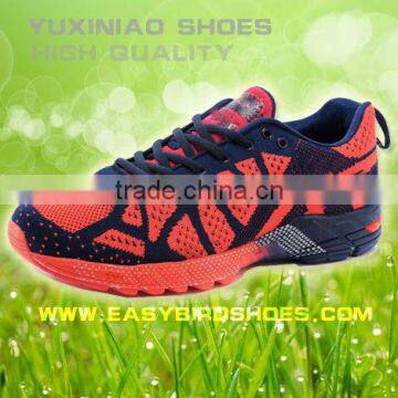 new model brand running shoes sneakers for male, men fly fabric sport shoes running good quality