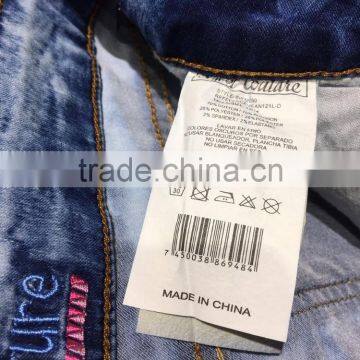 GZY New Style Fashion Ripped Jeans Women Garment Stock 2017 photo-4