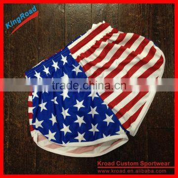 100% polyester customized running shorts