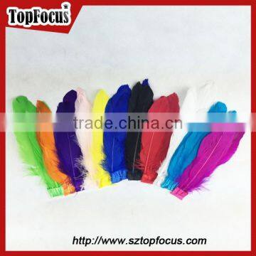cheap dyed any color indian feather headdress down goose feather