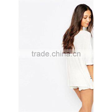 Sexy Girls Loose Neck t Shirts New Fashion Ladies Girls t Shirt Karachi photo-2