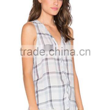 100cotton Tank Top Elegant Lady Vest Loose Tank Tops Wholesale Women photo-2