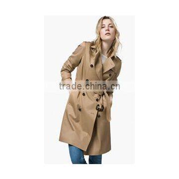 autumn season fashion women wind coat