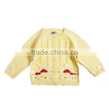 Baby sweater knitting machine price embroidered cardigan design