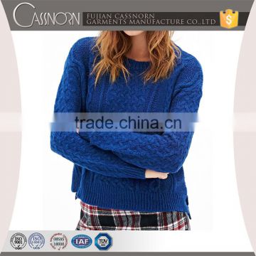 2016 fashionable acrylic sweater for women