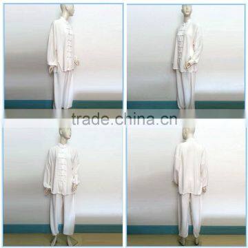 Factory Price OEM Unisex Cotton Tai Chi Kongfu Uniform Suit Art Uniform Chinese Kongfu Uniform photo-3