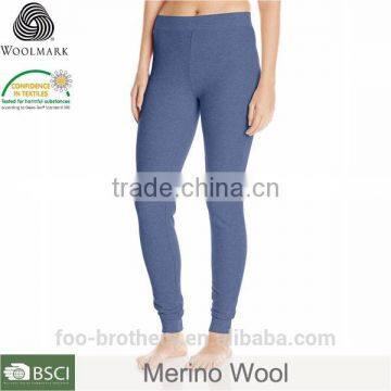 Blue Color Dry Fit Yoga Leggings,fashion Merino Wool Fitness Leggings for Women photo-2