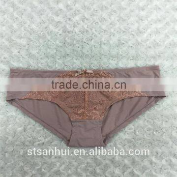 Sexy Women Front Closure Lace Back Bra Panty Set Sexy photo-3