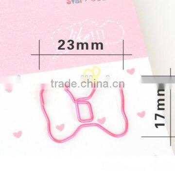 Bowknot Shape Planner Paper Clip Customizable Planner Accessories