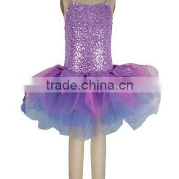 purple tule -cheap tutu- sleeveless party dress