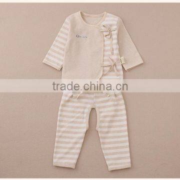 9 in 1 Set 100% Organic Cotton Baby Infant Clothing Set OEM Wholesale Newborn Baby Shower Gift photo-3