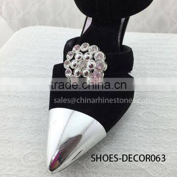 Cheap Rhinestone Shoe Clips Heel Shoe Clip photo-3