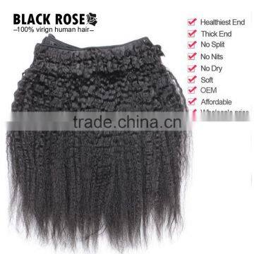 Top Quality Wholesale Afro Kinky Human Hair 100% Unprocessed Raw Cambodian Hair photo-3